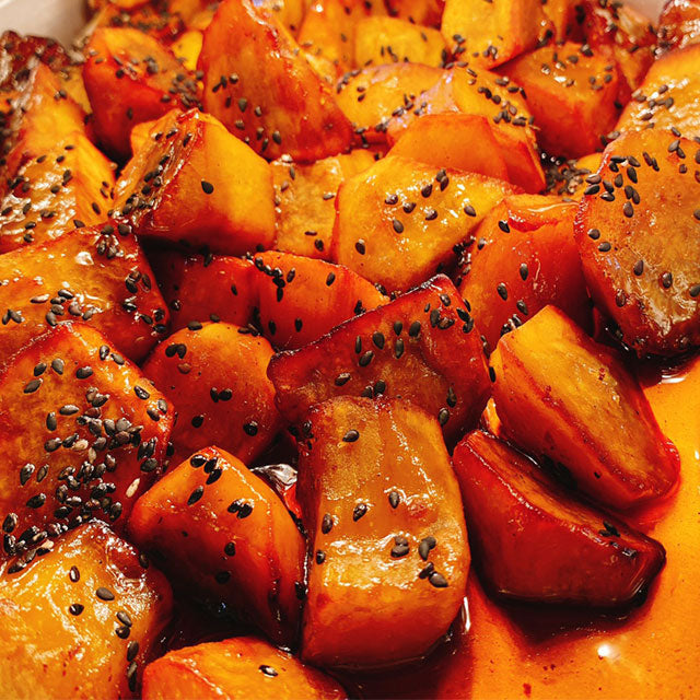 紅あずまの大学やきいも